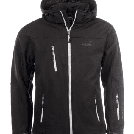 Arrak Softshell Jacke Active Stretch Pro 99 schwarz ohne Rückentasche für Herren